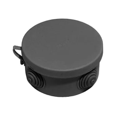 Коробка распределительная (черная) 85х40 IP 55 |КР2602-08-И | HEGEL