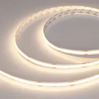 Лента светодиодная COB-X420-10mm 24V Warm2700 (4.8 W/m, IP20, 15m) (ARL, 5 лет, 420 LED/m)