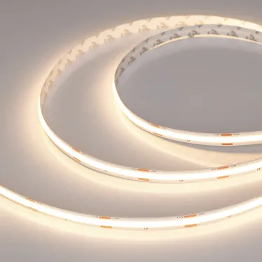 Лента светодиодная COB-X420-10mm 24V Warm2700 (4.8 W/m, IP20, 15m) (ARL, 5 лет, 420 LED/m)