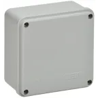 Коробка расп. КМ41259 о/п 100х100х50мм IP44 серая IEK | UKO11-100-100-050-K41-44S | IEK