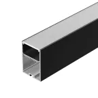 Профиль с экраном SL-LINE-4970-2500 BLACK+OPAL (ARL, Алюминий)
