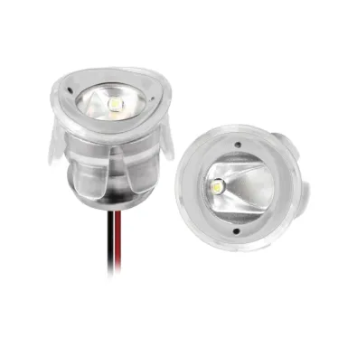 Светильник светодиодный ALT-LODESTAR-HANDRAIL-R27-1.5W Warm3000 (GR, 30x60 deg, 12-24V) (ARL, IP67 металл, 3 года)