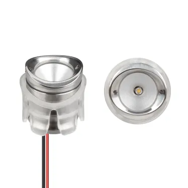 Светильник светодиодный ALT-LODESTAR-HANDRAIL-R27-1.5W Warm3000 (SL, 30x60 deg, 12-24V) (ARL, IP67 металл, 3 года)