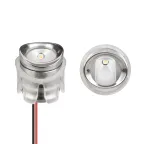 Светильник светодиодный ALT-LODESTAR-HANDRAIL-R27-1.5W Warm3000 (GR, 70 deg, 12-24V) (ARL, IP67 металл, 3 года)