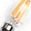Лампа светодиодная LED 15вт Е14 теплый свеча на ветру FILAMENT
