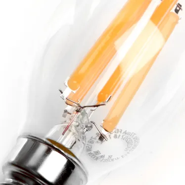 Лампа светодиодная LED 15вт Е14 теплый свеча на ветру FILAMENT
