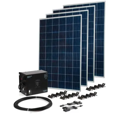 Комплект Teplocom Solar-1500+Солнечная панель 250Вт х4 кабель 10 м MC4 коннекторы | 2426 | Бастион
