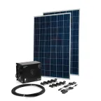 Комплект Teplocom Solar-1500+Солнечная панель 250Вт х2 кабель 10 м MC4 коннекторы | 2424 | Бастион