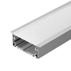 Профиль с экраном S2-LINIA94-F-2500 ANOD+OPAL (, Алюминий)