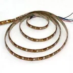                  Лента светодиодная  LS610/LED-RL 30SMD+30SMD(5050+3528)/m 9.6W/m 12V IP63 5000*12*3,8mm красный-зеленый-синий / белый | 27529 | Feron
               