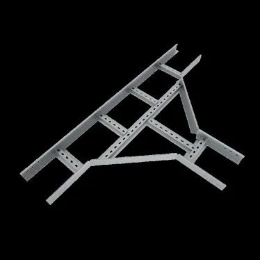 Отвод Т-образный лестничный 70х400 | LTD70*400х1.2 | КМ-профиль