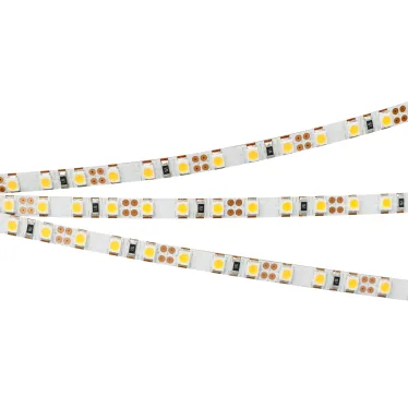Лента RT-A120-5мм 12V White6000 (9.6 W/m, IP20, 2835, 5м) (9.6 Вт/м, IP20)