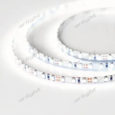 Светодиодная лента RT 2-5000 24V White6000 5mm 2x (3528, 600 LED, LUX) (Arlight, 9.6 Вт/м, IP20) | 015651 | Arlight