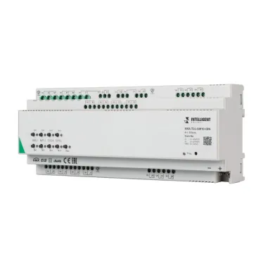 INTELLIGENT ARLIGHT Релейный модуль KNX-724-SW10-DIN (BUS, 24х10A) | 025664 | Arlight