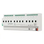 Модуль релейный INTELLIGENT ARLIGHT KNX-7123-82-DRO-DIN (BUS, 12x16A, KNX Secure) (IARL, IP20 пластик, 2 года)