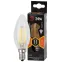 Лампа светодиодная F-LED B35-11w-827-E14 (филамент, свеча, 11Вт, тепл, E14) (10/100/5000)