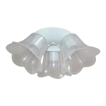 Светильник "Колокольчик" 131 бел. (плафон П0472) НПБ 01-3х60-197 Е27 | 1005404664 | Элетех