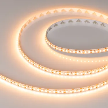 Лента светодиодная FC-A160-8mm 24V Warm2400-CX1 (14 W/m, IP20, 5m) (ARL, резка 1 светодиод, 160 LED/m)