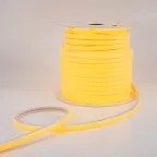 Гибкий неон LED SMD, форма – D, 16х16 мм, желтый, 144 LED/м, 50 м