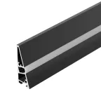 Профиль PLINTUS-H40-2000 BLACK (ARL, алюминий)