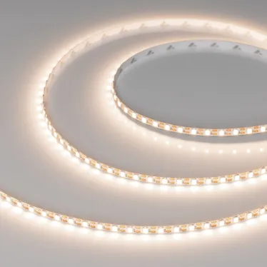 Лента светодиодная FC-A120-5mm 24V Warm3500-CX1 (10 W/m, IP20, 5m) (ARL, резка 1 светодиод, 120 LED/m)