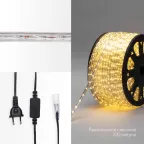 Дюралайт LED, постоянное свечение 2W - тёплый белый, 30 LED/м, 100 м