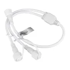 Коннектор питания ARD-CLASSIC-SYNC-RGB White (230V, 2 ports) (ARDCL, Закрытый)