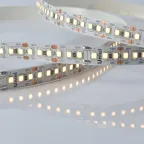 Лента гибкая светодиодная на самоклеящейся основе. ULS-M16-2835-180LED/m-10мм-IP20-DC12V-17W/m-5м-3000K PROFI Катушка 5м. в герметичной упаковке. Теплый (3000К)