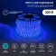 Лента уличная LED герметичная в силиконовой оболочке 220В 13х8мм IP65 SMd5050 60 диодов/метр cиний (бухта 100м)