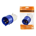                  Вилка 013 2Р+РЕ 16А 220В IP44  | SQ0601-0001 | TDM
               