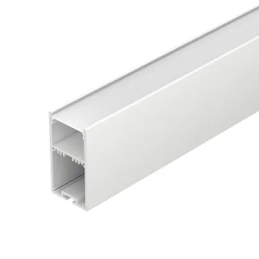 Профиль с экраном SL-LINE-3667-2500 WHITE+OPAL (, Алюминий)