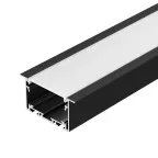 Профиль S2-LINIA69-F-2500 SEAMLESS BLACK (, Алюминий)