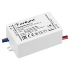                  Блок питания ARJ-KE21700-PFC-TRIAC-A (15W, 700mA) (Arlight, IP44 Пластик, 5 лет) | 028281 | Arlight
               