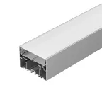 Профиль с экраном S2-LINE-10570-2500 ANOD+OPAL (ARL, Алюминий)