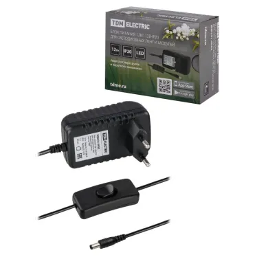 Драйвер для светодиодной ленты LED 12-12 12Вт 12В IP20 | SQ0331-0052 | TDM