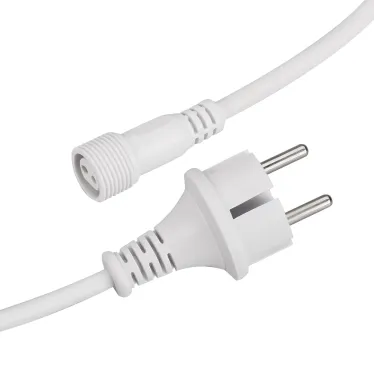 Шнур питания ARD-CLASSIC-ICEFALL-1.5м White (230V) (ARDCL, Закрытый)