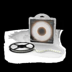 Лента светодиодная 5050/60-SMD 14.4W  12V DC теплый белый (блистер 5м) | 312000114 | Gauss