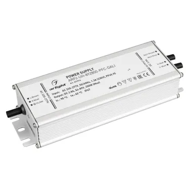 Блок питания ARPJ-UH-892800-PFC-DALI (250W, 2.8A) (Arlight, IP67 Металл, 7 лет) | 031914 | Arlight