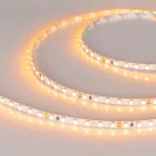 Лента RT-A120-5mm 24V Yellow (9.6 W/m, IP20, 2835, 5m) (, узкая)