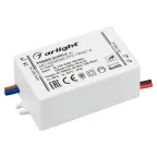                  Блок питания ARJ-KE50300-PFC-TRIAC-A (15W, 300mA) (ARL, IP44 Пластик, 5 лет)
               