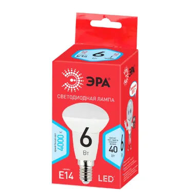 Лампа светодиодная / E14 6 Вт рефлектор нейтральный RED LINE LED R50-6W-840-E14 R Е14