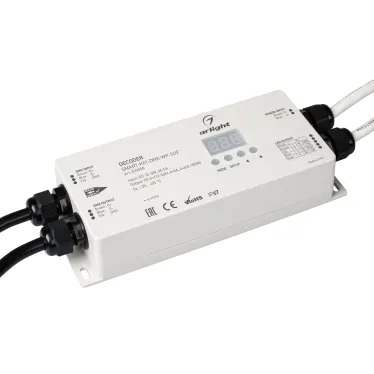 Декодер SMART-K61-DMX-WP-SUF (12-36V, 4x5A) (ARL, IP67 Пластик, 5 лет)