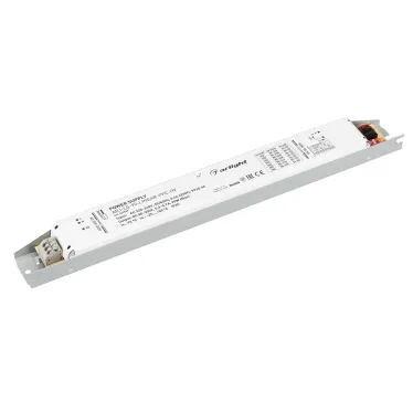 Блок питания ARJ-LG-90-LINEAR-PFC-HV (90W, 80-300V, 0.3-0.7A) (ARL, драйвер для светодиодов и светильников, IP20 металл, 5 лет)