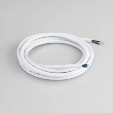 Провод питания ARL-MOONLIGHT-20AWG-4W-D6-CU-2000 White | 028125 | Arlight