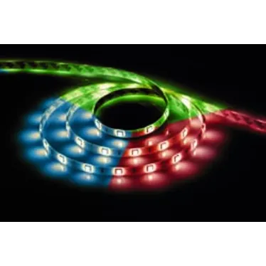 Лента светодиодная LS607/ 30SMD(5050)/м 7.2Вт/м 12V 5000*10*3мм RGB ,IP65 | 27649 | FERON