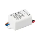                 Блок питания ARJ-SP-21300-PFC (6W, 12-21V, 300mA) (Arlight, IP44 Пластик, 5 лет)
               