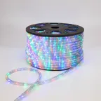 Дюралайт LED, свечение с динамикой 3W - мульти RYGB, 24 LED/м, 100 м