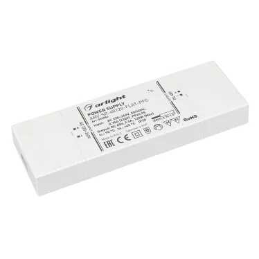 Блок питания ARV-SP-48120-FLAT-PFC (48V, 2.5A, 120W) (ARL, IP20 Пластик, 5 лет)