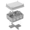 Коробка огнестойкая для кабель-канала 40-0450-FR2.5-6 Е15-Е120 RAL9005 75х75х30 (87 шт/кор)