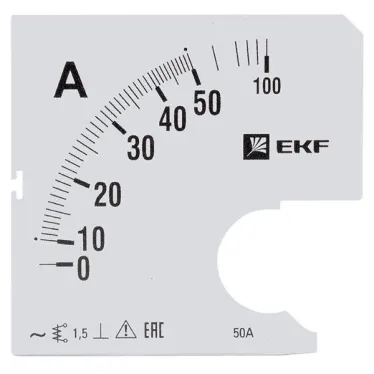 Шкала сменная для A961 50/5А-1.5 PROxima